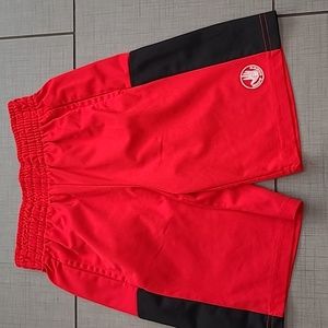 Red Body Glove Shorts Size 8